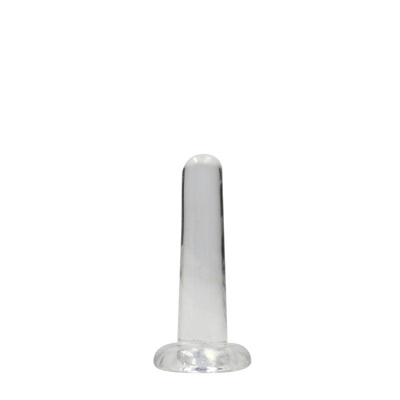 REALROCK Non Realistic Dildo With Suction Cup - 13.5 cm - Clear 13.5 cm Dong - REA108TRA