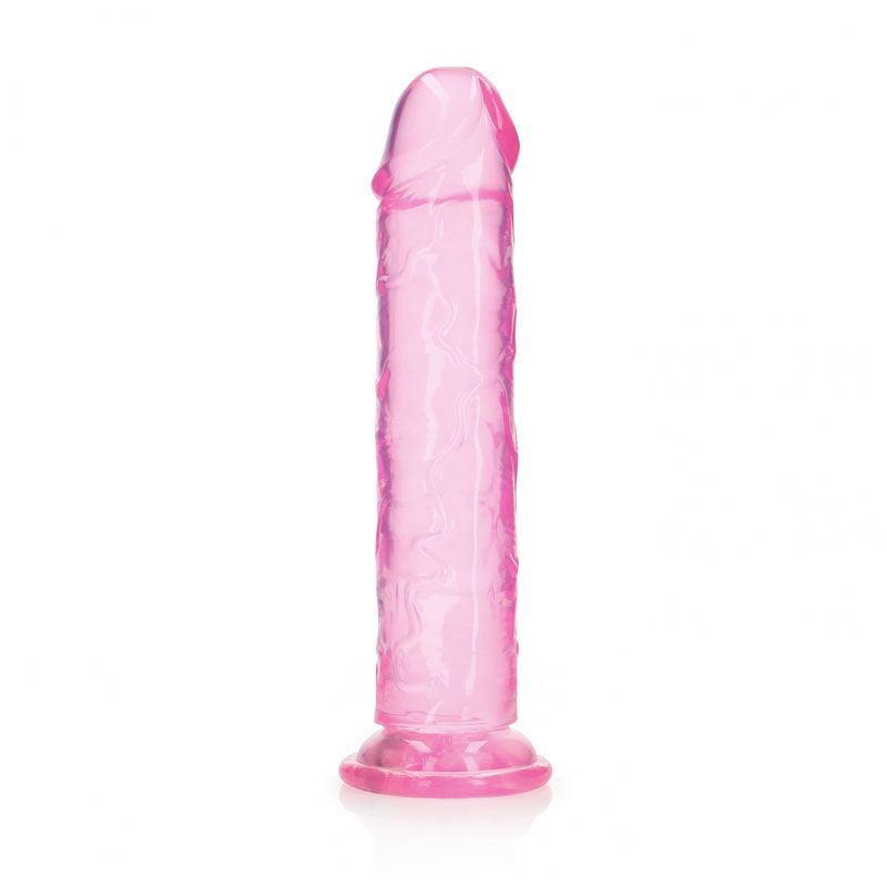 REALROCK 31 cm Straight Dildo - Pink - Pink 31 cm (11'') Dong - REA156PNK