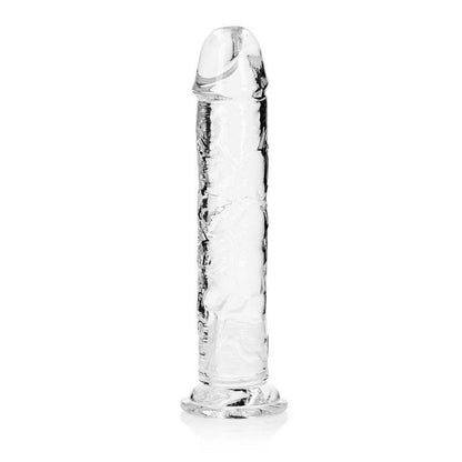 REALROCK 31 cm Straight Dildo - Clear - Clear 31 cm (11'') Dong - REA156TRA