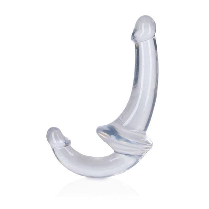 REALROCK 20 cm Strapless Strap-On - Clear - Clear Strapless Strap-On - REA157TRA