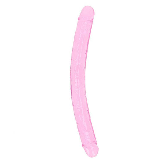 REALROCK 45 cm Double Dong - Pink - Pink 45 cm (18'') Double Dong - REA160PNK