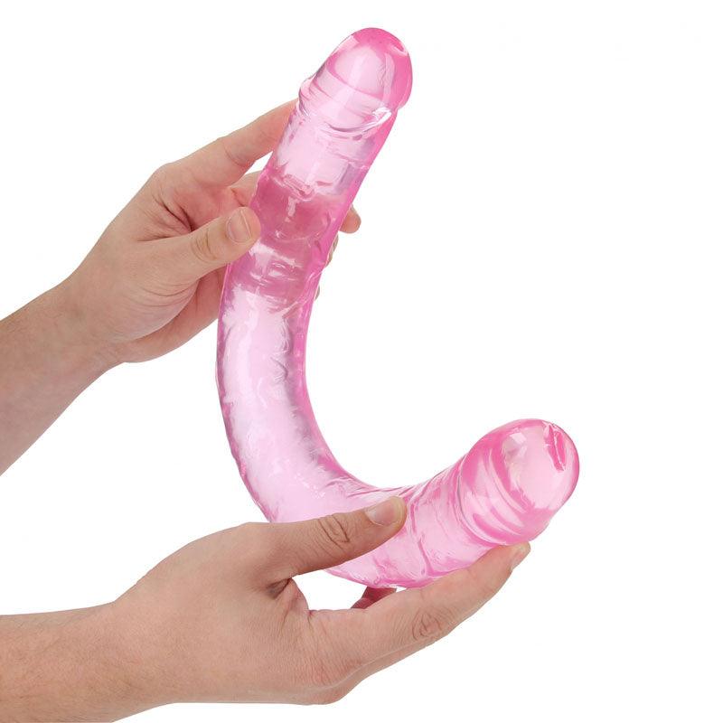 REALROCK 45 cm Double Dong - Pink - Pink 45 cm (18'') Double Dong - REA160PNK