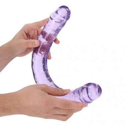 REALROCK 45 cm Double Dong - Purple - Purple 45 cm (18'') Double Dong - REA160PUR