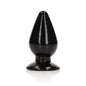 REALROCK 9 cm Anal Plug - Black - Black 9 cm (3.5'') Butt Plug - REA161BLK