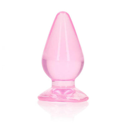 REALROCK 9 cm Anal Plug - Pink - Pink 9 cm (3.5'') Butt Plug - REA161PNK