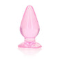 REALROCK 9 cm Anal Plug - Pink - Pink 9 cm (3.5'') Butt Plug - REA161PNK