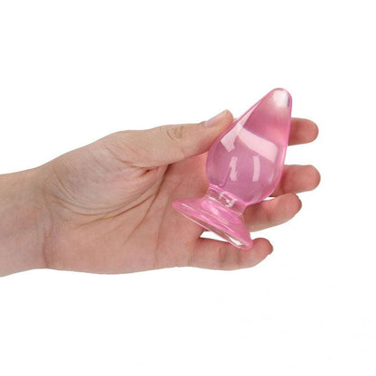 REALROCK 9 cm Anal Plug - Pink - Pink 9 cm (3.5'') Butt Plug - REA161PNK