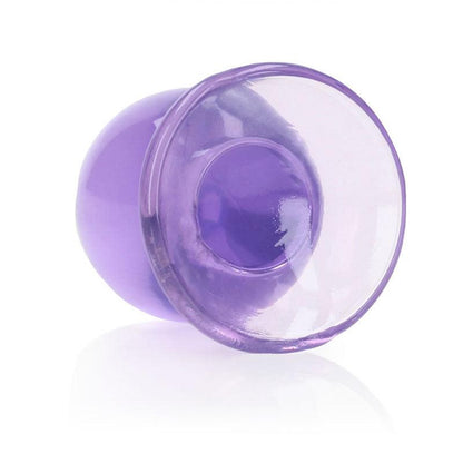 REALROCK 9 cm Anal Plug - Purple - Purple 9 cm (3.5'') Butt Plug - REA161PUR