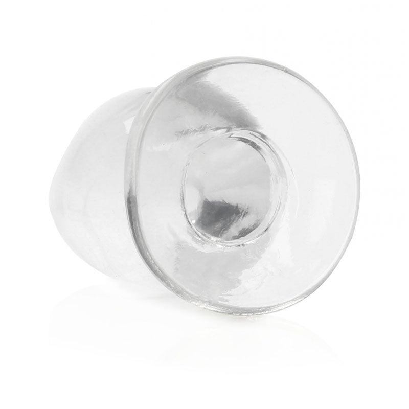 REALROCK 11.5 cm Anal Plug - Clear - Clear 11.5 cm (4.5'') Butt Plug - REA162TRA