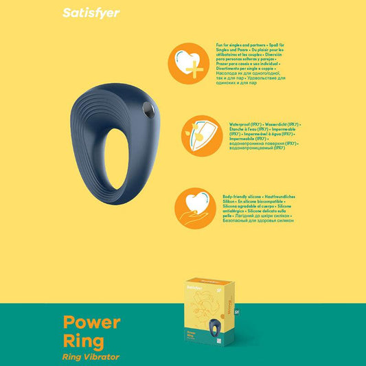 Satisfyer Power Ring - Vibrating Cock Ring - SATCR-2