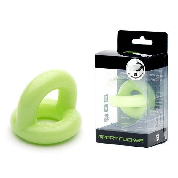 Sport Fucker Universal Cock Ring - Glow in Dark Cock & Balls Ring - SF10023