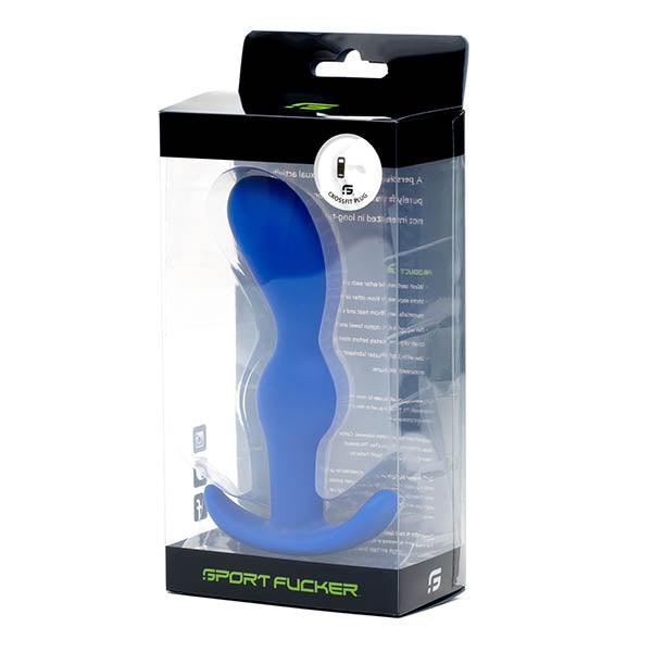 Sport Fucker CrossFit Plug - Blue Medium Anal Plug - SF12799