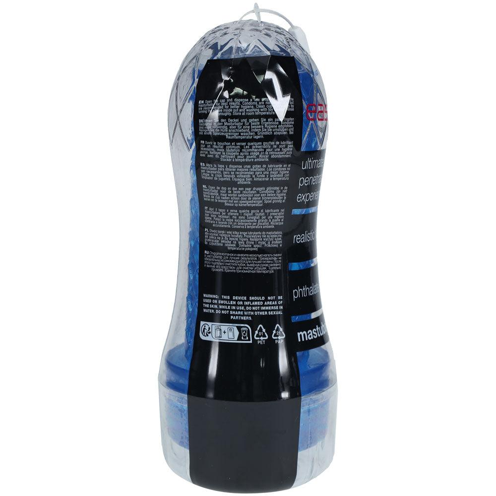 SHOTS Easy Rider - Blue - Blue Vagina Stroker - SHT439BLU