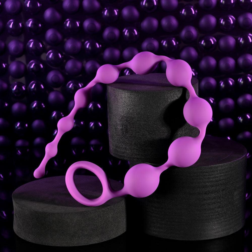 Selopa BEADED ADVENTURE - Purple 35.5 cm Anal Beads - SL-BP-5759-2