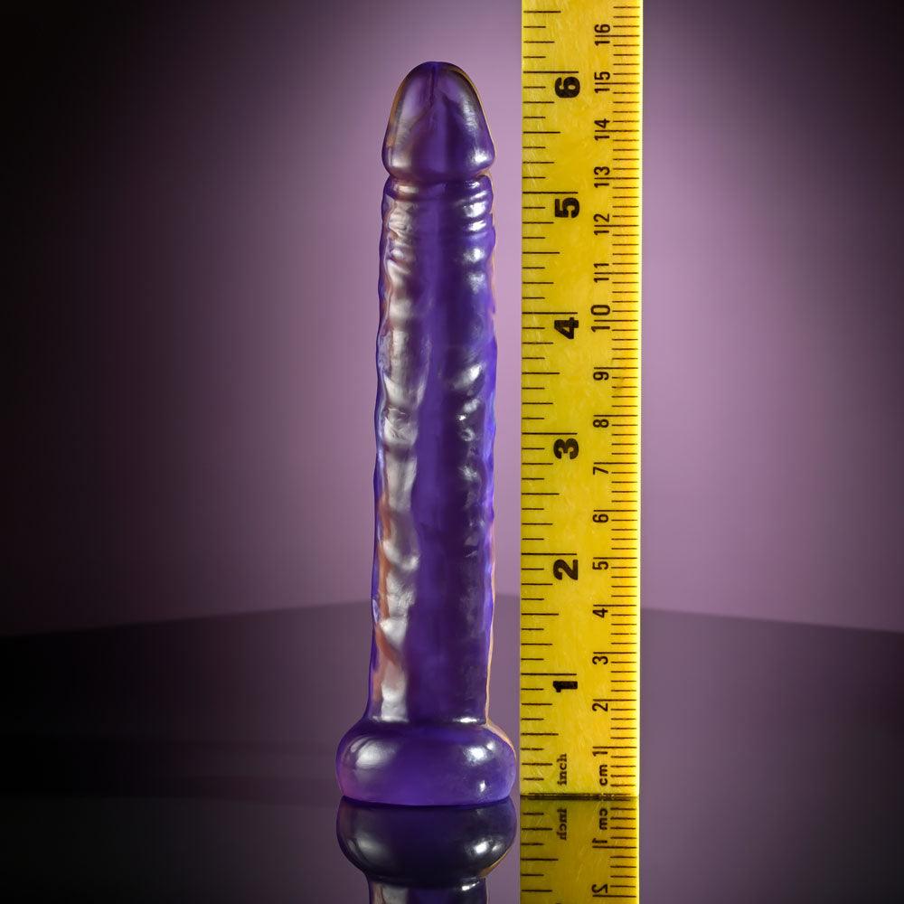 Selopa SLIMPLICITY - Purple 15.7 cm Dildo - SL-DD-3519-2