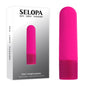 Selopa TINY TEMPTATION - Pink 9.2 cm USB Rechargeable Bullet - SL-RS-3373-2