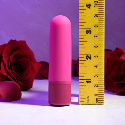 Selopa TINY TEMPTATION - Pink 9.2 cm USB Rechargeable Bullet - SL-RS-3373-2