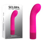 Selopa PARADISE G - Pink 12.7 cm USB Rechargeable Vibrator - SL-RS-3380-2