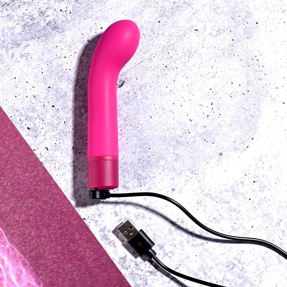 Selopa PARADISE G - Pink 12.7 cm USB Rechargeable Vibrator - SL-RS-3380-2