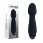 Selopa POWER TRIP - Black 18.8 cm USB Rechargeable Massage Wand - SL-RS-4165-2