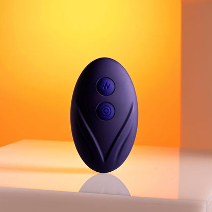 Selopa EGG ME ON - Purple 10 cm USB Rechargeable Egg with Wireless Remote - SL-RS-5230-2