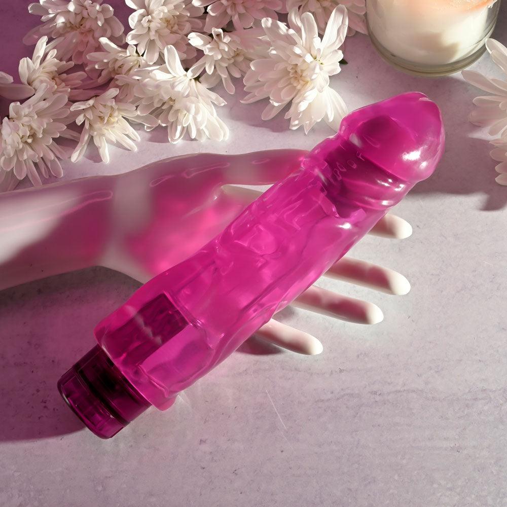 Selopa THICC BOI - Pink 22.9 cm Vibrator - SL-VB-3465-2