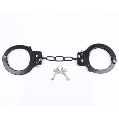 Sex & Mischief Shadow Cuff Kit - Black - 2 Piece Set - SS09807