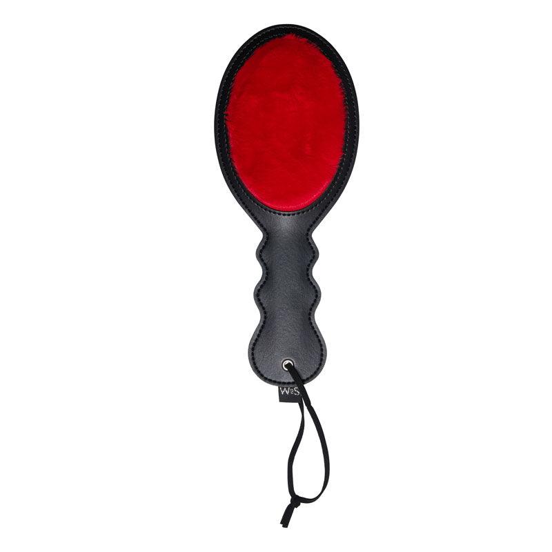 Sex & Mischief Amor Paddle - Red/Black Spanking Paddle - SS09903