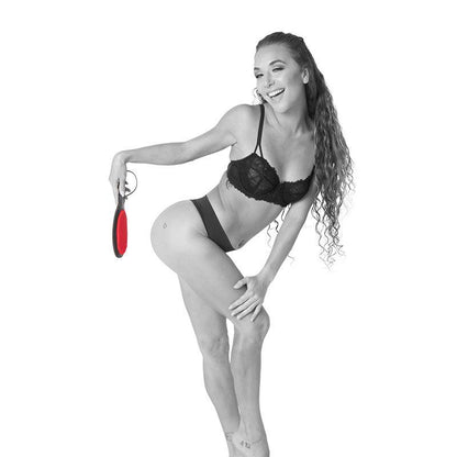 Sex & Mischief Amor Paddle - Red/Black Spanking Paddle - SS09903