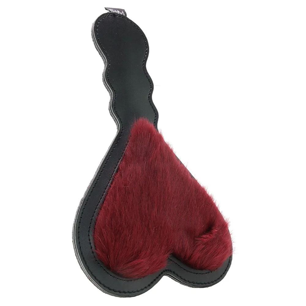 Sex & Mischief Enchanted Heart Paddle - Red/Black Paddle - SS09920