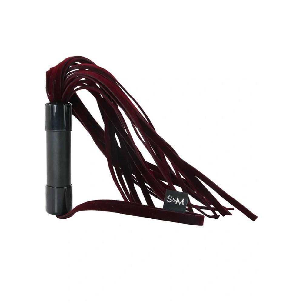 Sex & Mischief Enchanted Flogger - Red/Black Flogger Whip - SS09921