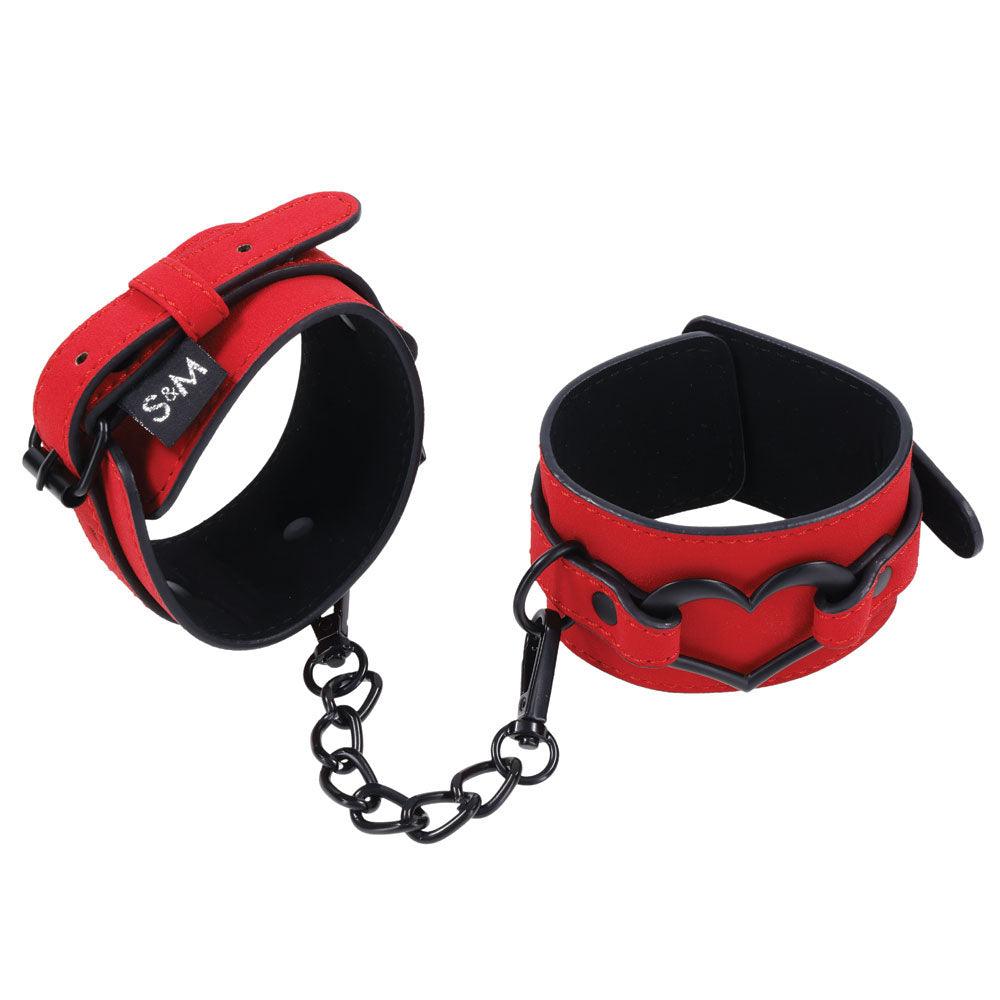 Sex & Mischief Amor Handcuffs - Red Restraints - SS09953