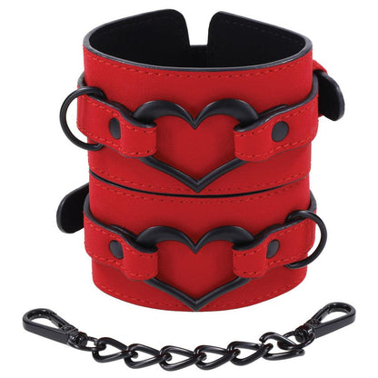 Sex & Mischief Amor Handcuffs - Red Restraints - SS09953