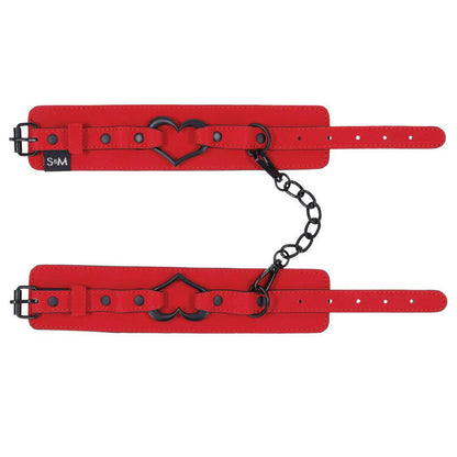 Sex & Mischief Amor Handcuffs - Red Restraints - SS09953