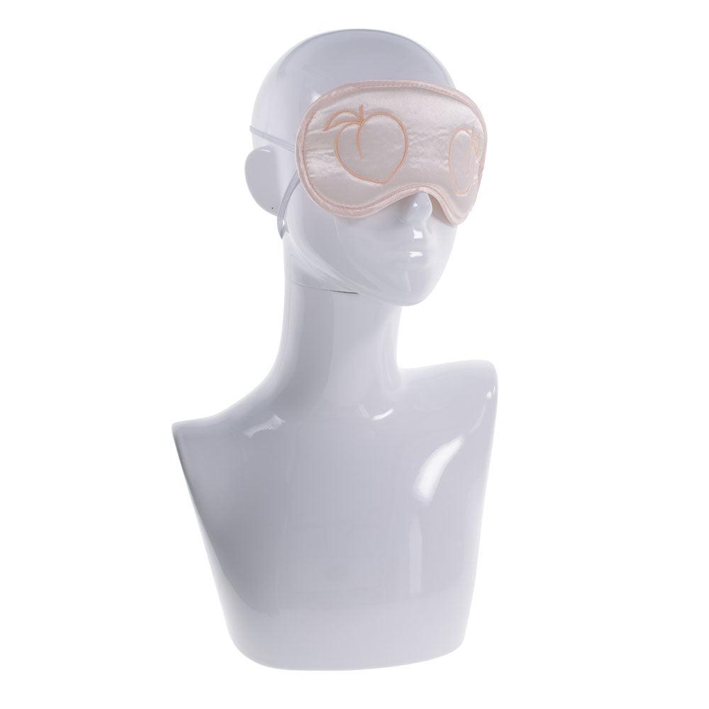 Sex & Mischief Peaches n CreaMe Blindfold - Peach Eyemask - SS09961