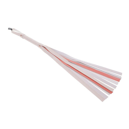 Sex & Mischief Peaches n CreaMe Stripe Flogger - Peach 80 cm Flogger Whip - SS09967