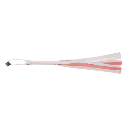 Sex & Mischief Peaches n CreaMe Stripe Flogger - Peach 80 cm Flogger Whip - SS09967