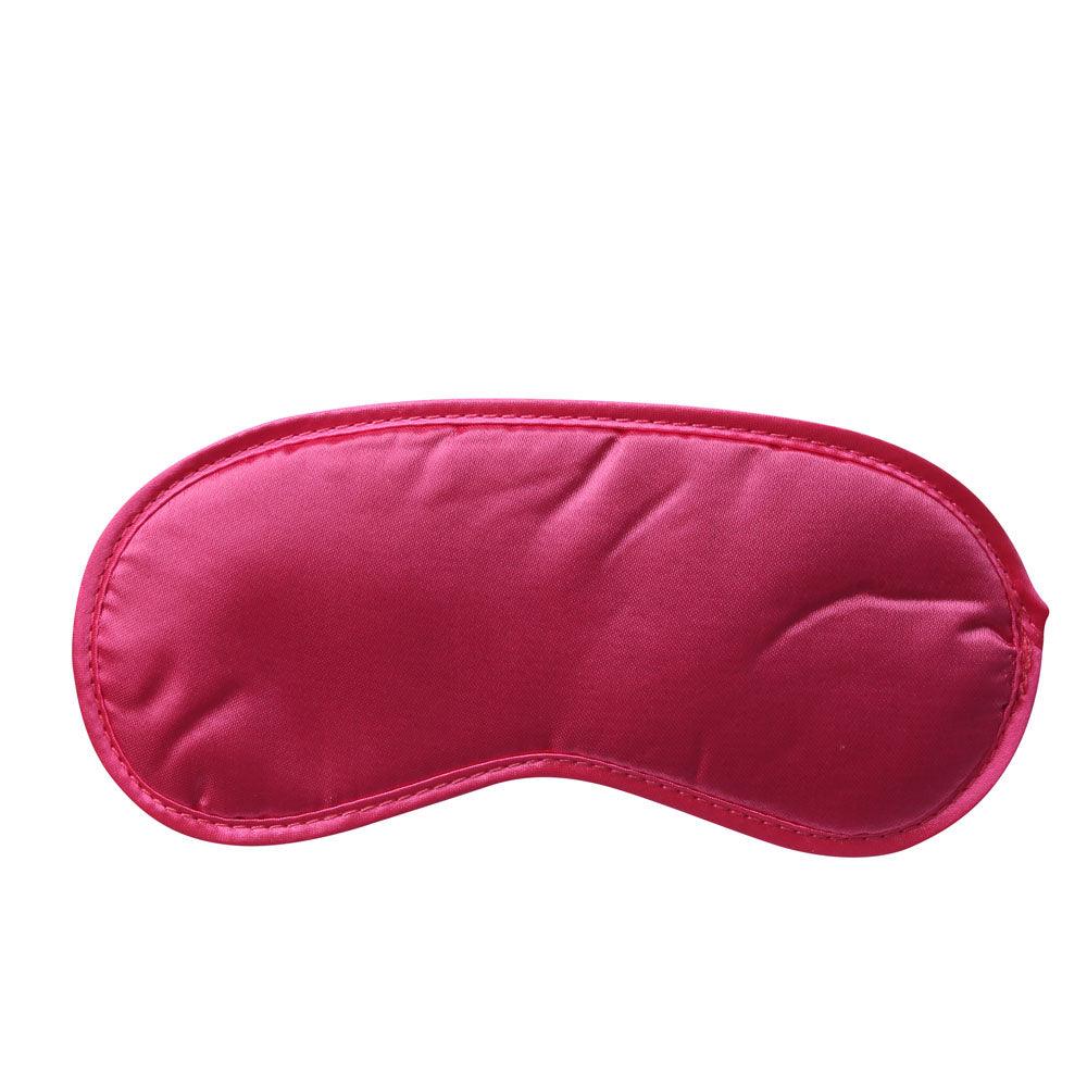 Sex & Mischief Satin Blindfold Hot Pink - Hot Pink Blindfold - SS10004