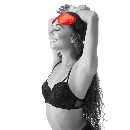 Sex & Mischief Amor Blindfold - Red Padded Blindfold - SS10005