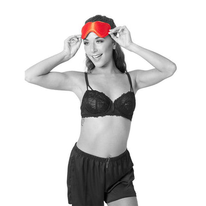 Sex & Mischief Amor Blindfold - Red Padded Blindfold - SS10005