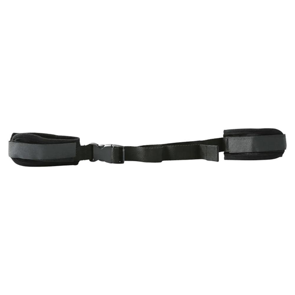 Sex & Mischief Adjustable Handcuffs - Black Restraints - SS10027