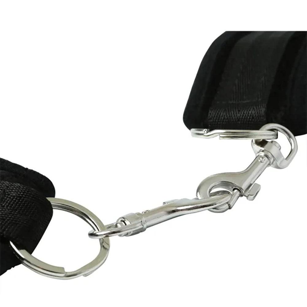 Sex & Mischief Black Beginner's Handcuffs - Black Restraints - SS10028