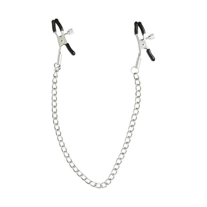 Sex & Mischief Chained Nipple Clamps - Nipple Clamps with 30 cm Chain - SS10089