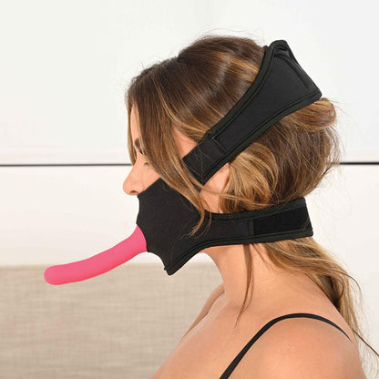 Pivot In Your Face Strap On - Black Face-Sitter Strap-On Harness (No Probe Included) - SS36015