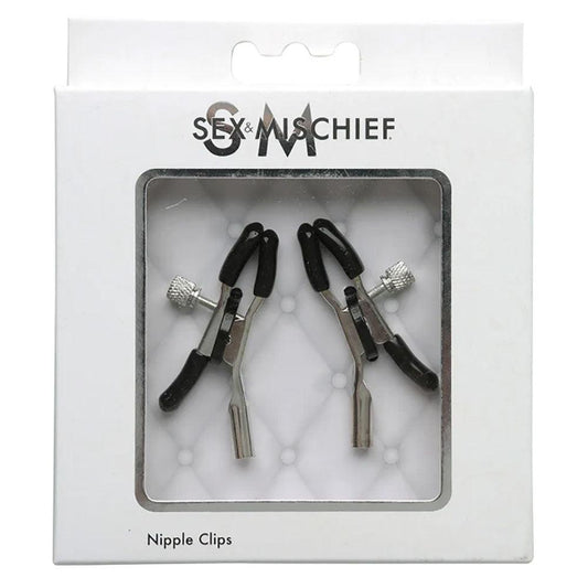 Sex & Mischief Nipple Clips - Set of 2 - SS51085