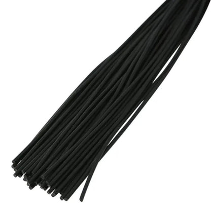 Sex & Mischief Noir Whip - Black 40 cm Rubber Whip - SS92124