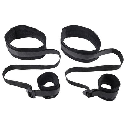 Sex & Mischief Thigh & Wrist Cuffs - Black Restraints - SS92127