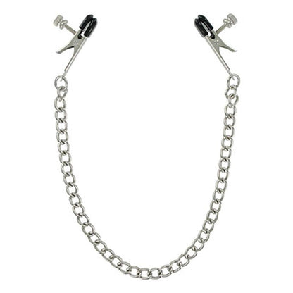 Master Series Ox Bull Nose Nipple Clamps - Metal Nipple Clamps with Chain - ST188