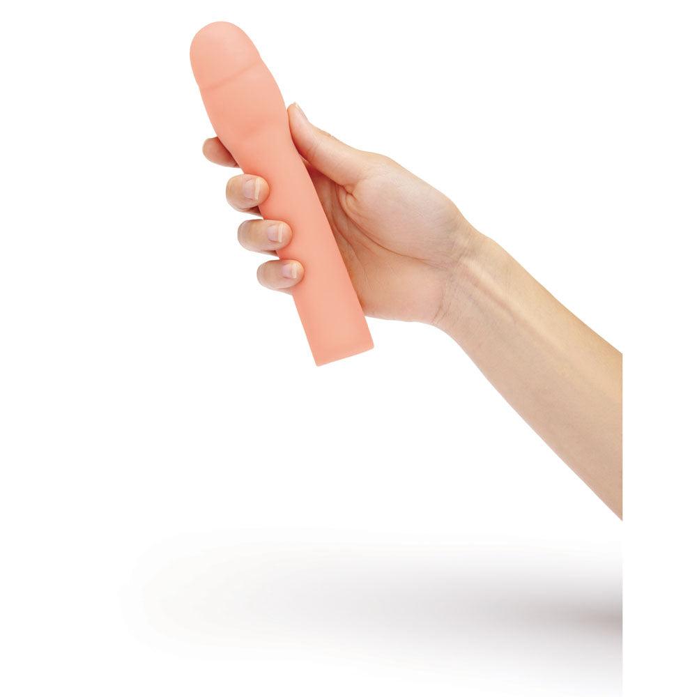 Size Up Realistic 2 Inch Penis Extender - Flesh 5 cm (2'') Penis Extension Sleeve - SU403