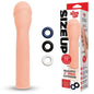 Size Up Realistic 3'' Penis Extender - Flesh 7.6 cm (3'') Penis Extension Sleeve - SU406